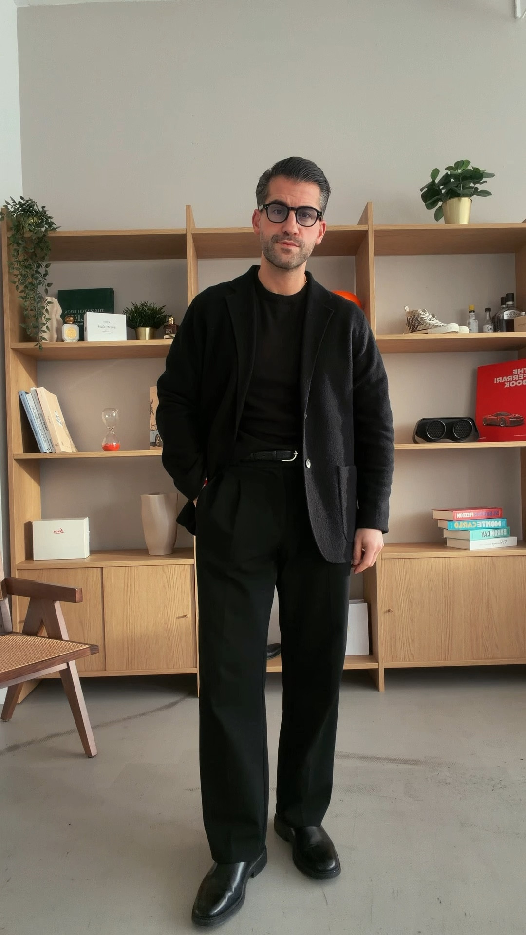 Casual Smart AllBlack Outfit

#LTKeurope #LTKstyletip #LTKherren