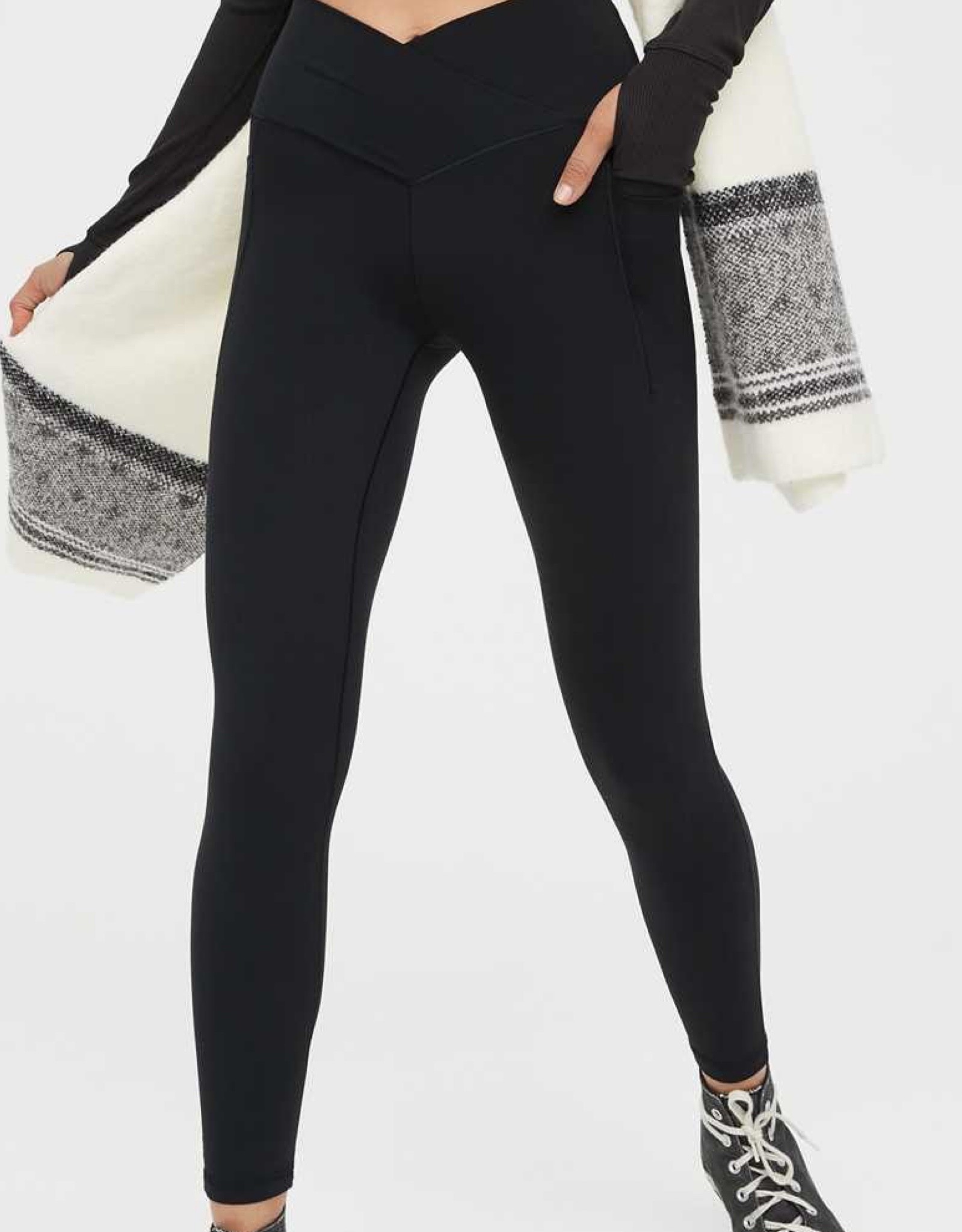 By far the softest and most comfy leggings that I own! #aerie #ltkfall #fallstaple #falldress Linking other items in the LTK Sale below 👇 

#LTKSale #LTKSeasonal #LTKunder50