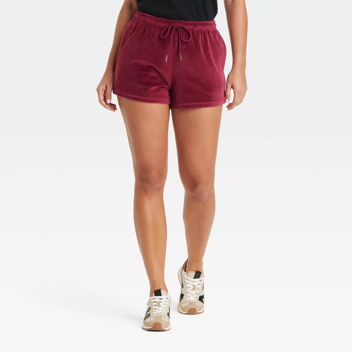 Women's Leisure Studio High-Rise Velour Shorts - Universal Thread™ | Target