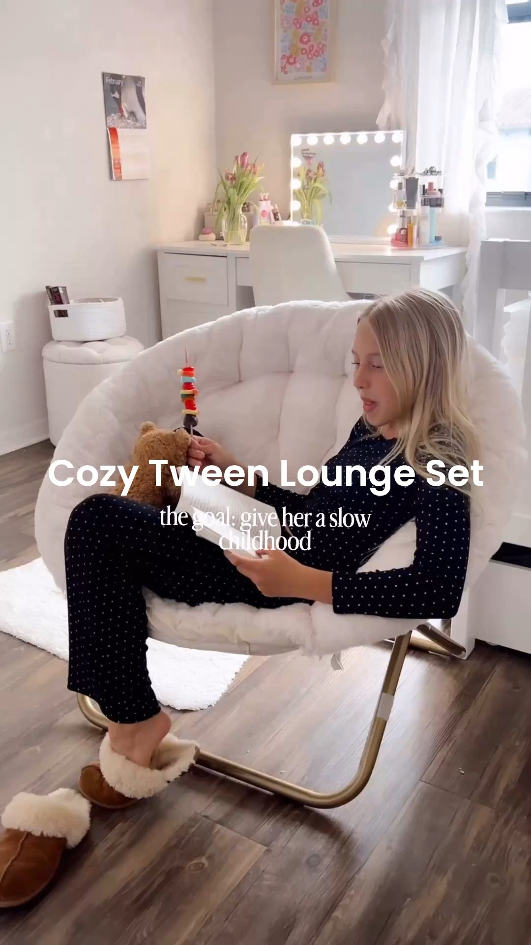 The perfect lounge set for slow afternoons ☁️✨

We love this one because it’s so versatile…cozy enough for home, but definitely cute enough to wear out and about. 🎀

Sizing Note: Ella is wearing a Large in pants and a Medium top. It runs true to size, but I’d definitely recommend sizing up if you want it to last through their next growth spurt!✨

#tweenstyle #tweenfashion #ltkfamily #momlife #loungeset #tillys

#LTKKids #LTKstorytime