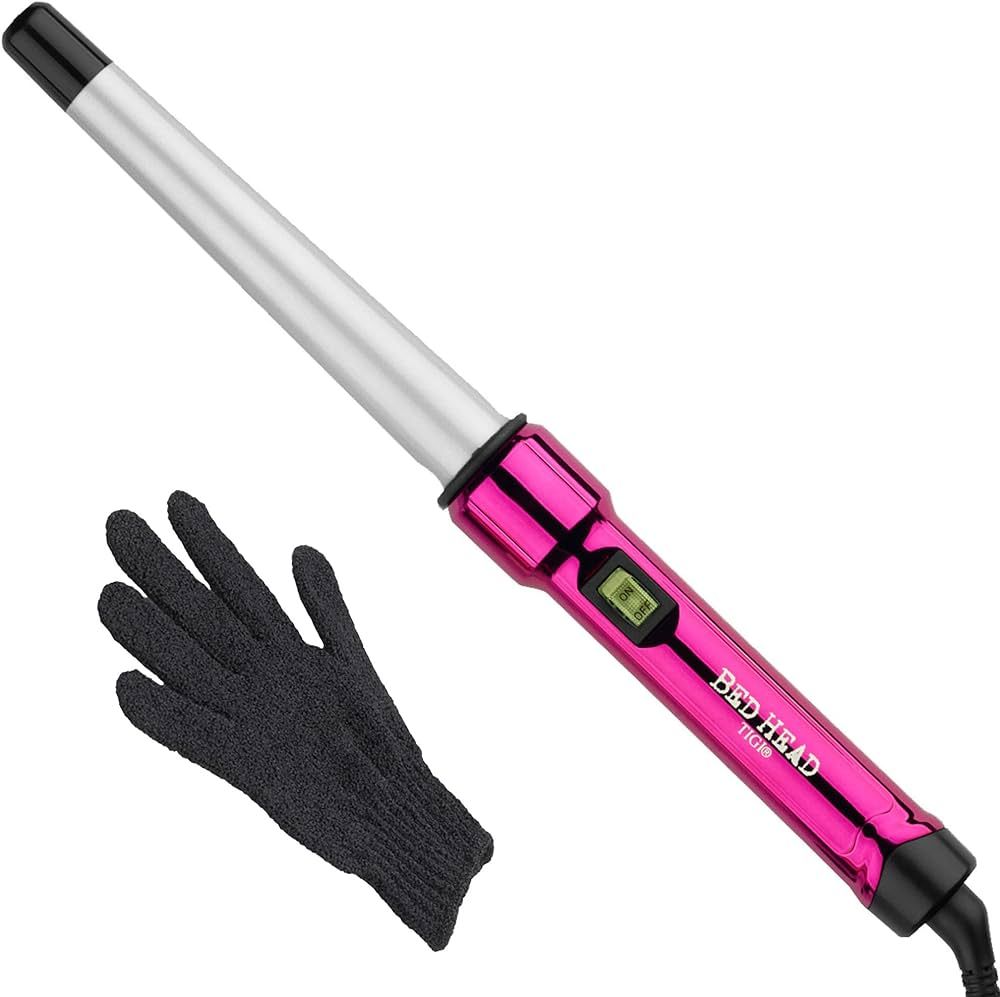 Bed Head Curlipops Clamp-Free Tapered Curling Wand Iron | For Bouncy Curls and Massive Shine (1 i... | Amazon (US)