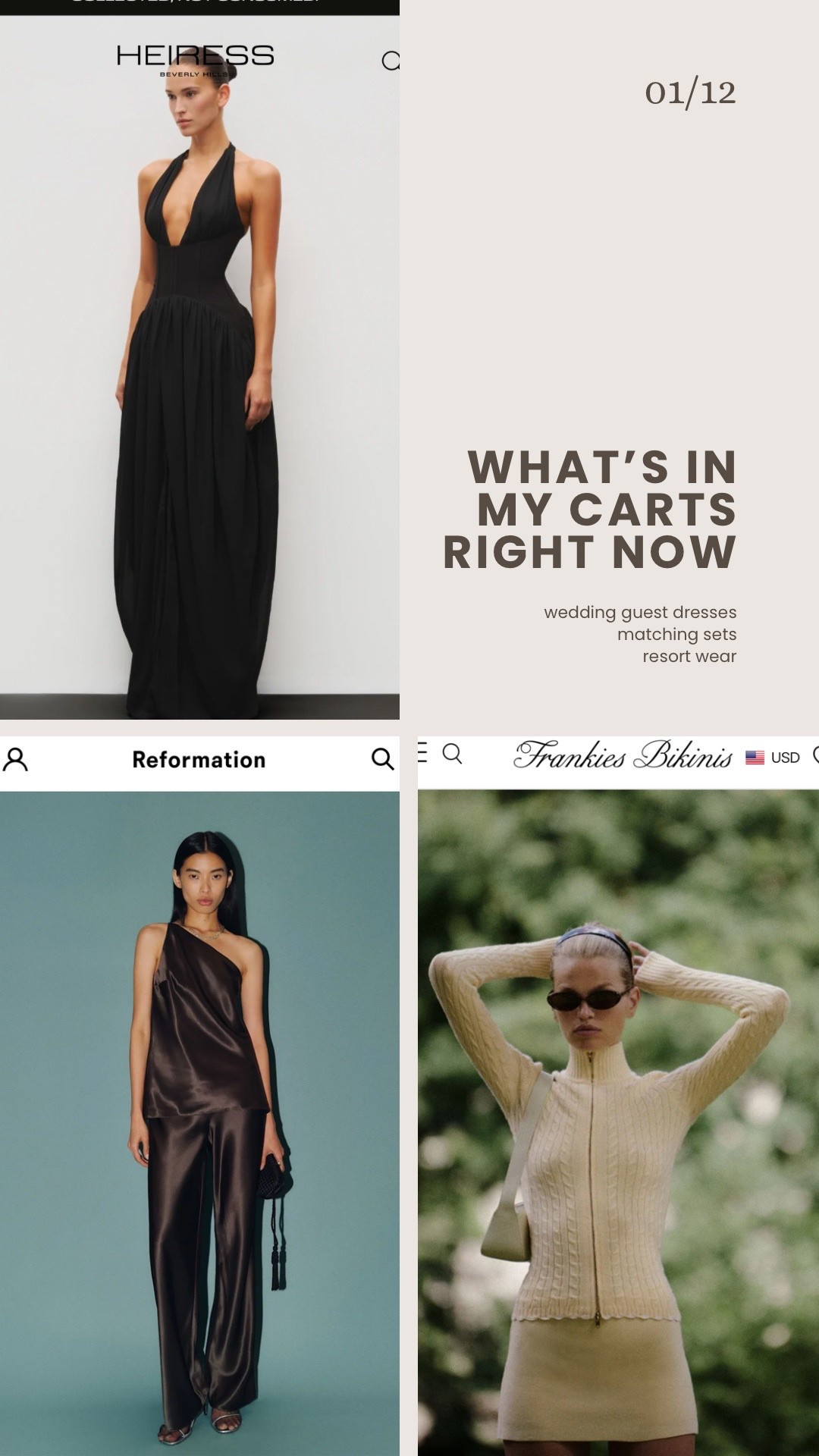 what i’m shopping for right now! knit sets, satin matching sets, wedding guest and formal dresses

#LTKgrwm #LTKstorytime #LTKWedding