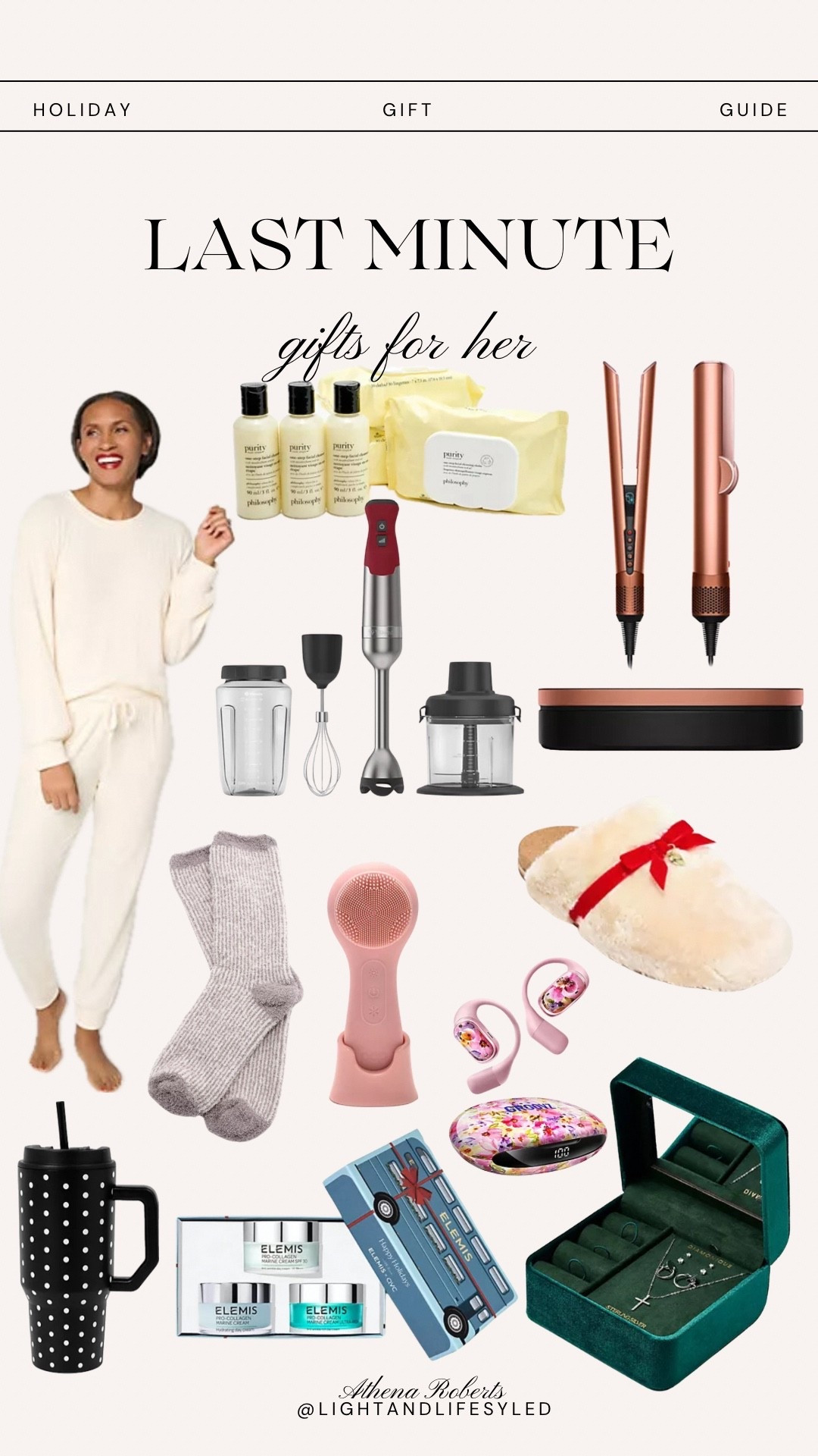 Last minute gift ideas for her!!🎁

Gift guide, Christmas gift, gifts for her

#LTKHoliday #LTKGiftGuide #LTKFindsUnder100