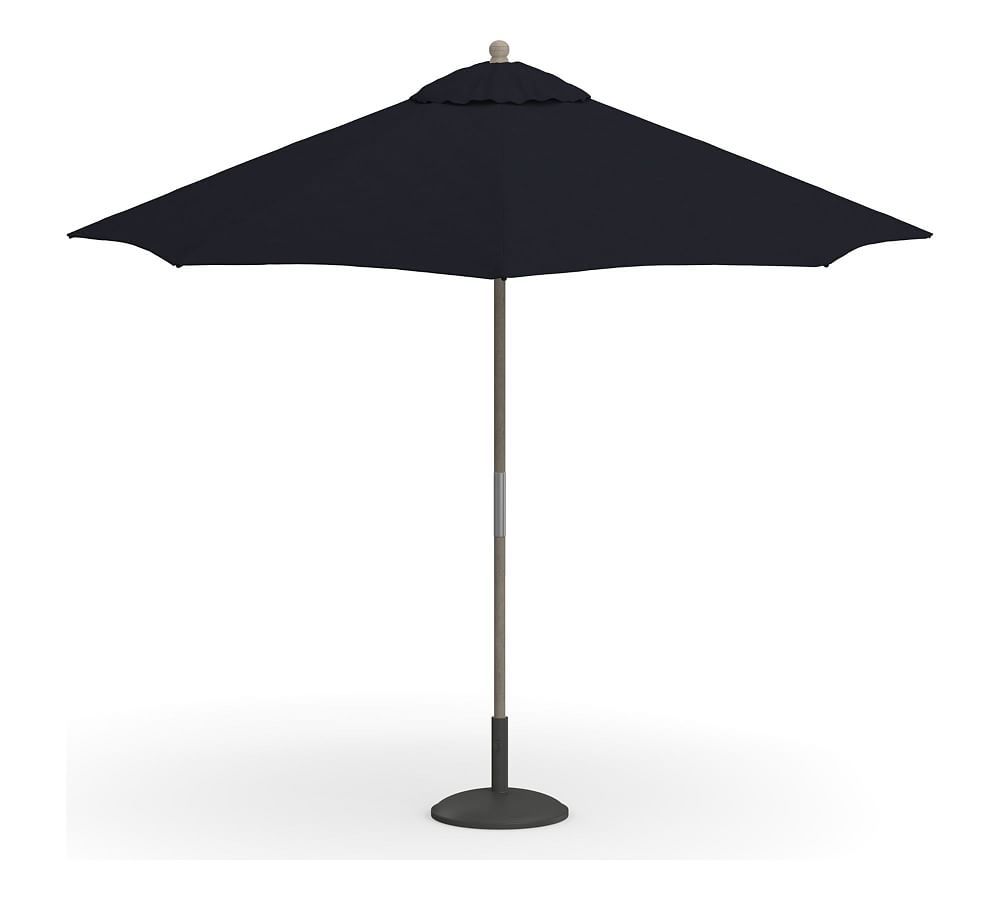 9' Round Outdoor Patio Umbrella – Eucalyptus Tilt Frame​ | Pottery Barn (US)