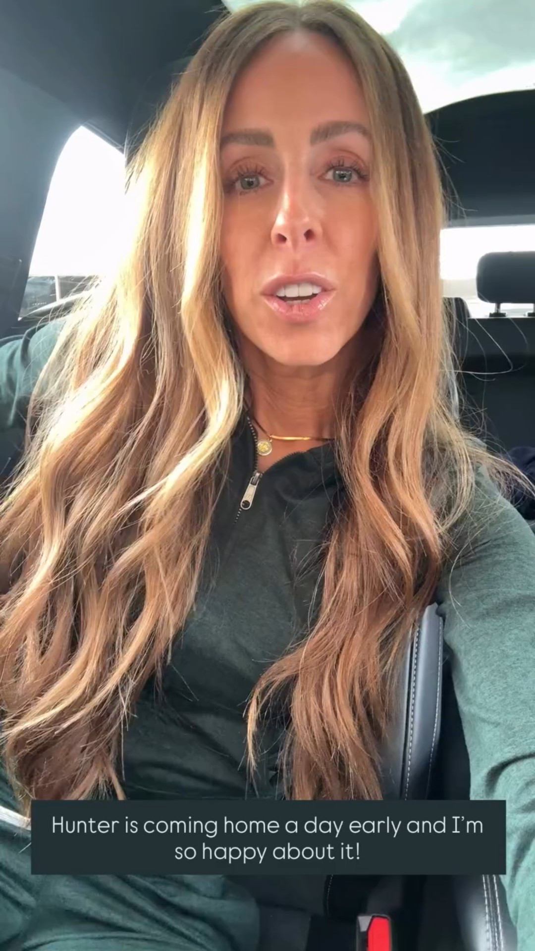 Hunter is coming home a day early and I’m so happy about it!