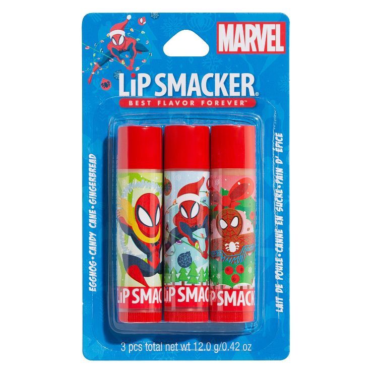 Lip Smacker Holiday Spider-Man Trio Cosmetic Set - 0.42oz/3pc | Target