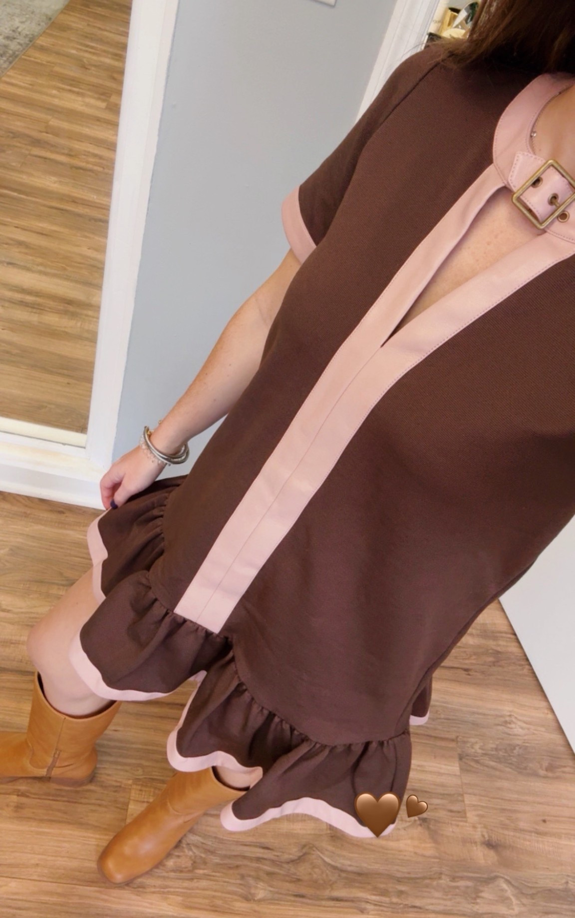 Dress from Anthropologie 🤎 size xs 

#LTKSaleAlert #LTKWorkwear #LTKootd