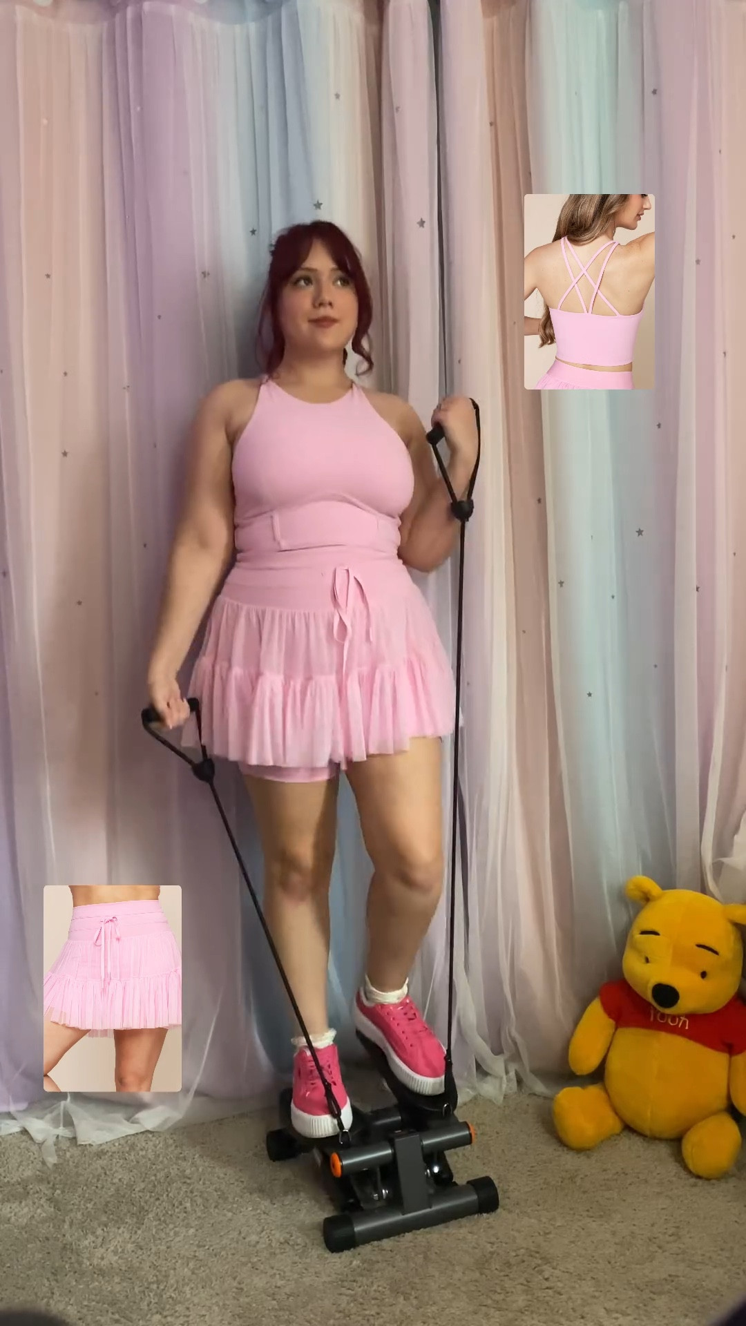 Workout in style with these perfectly pink POPFLEX activewear pieces! 

#LTKfitness #LTKmidsize #LTKActive