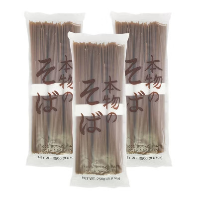 Buckwheat Soba Noodles 250 G. / 8.81 Oz. (Pack of 3) | Target