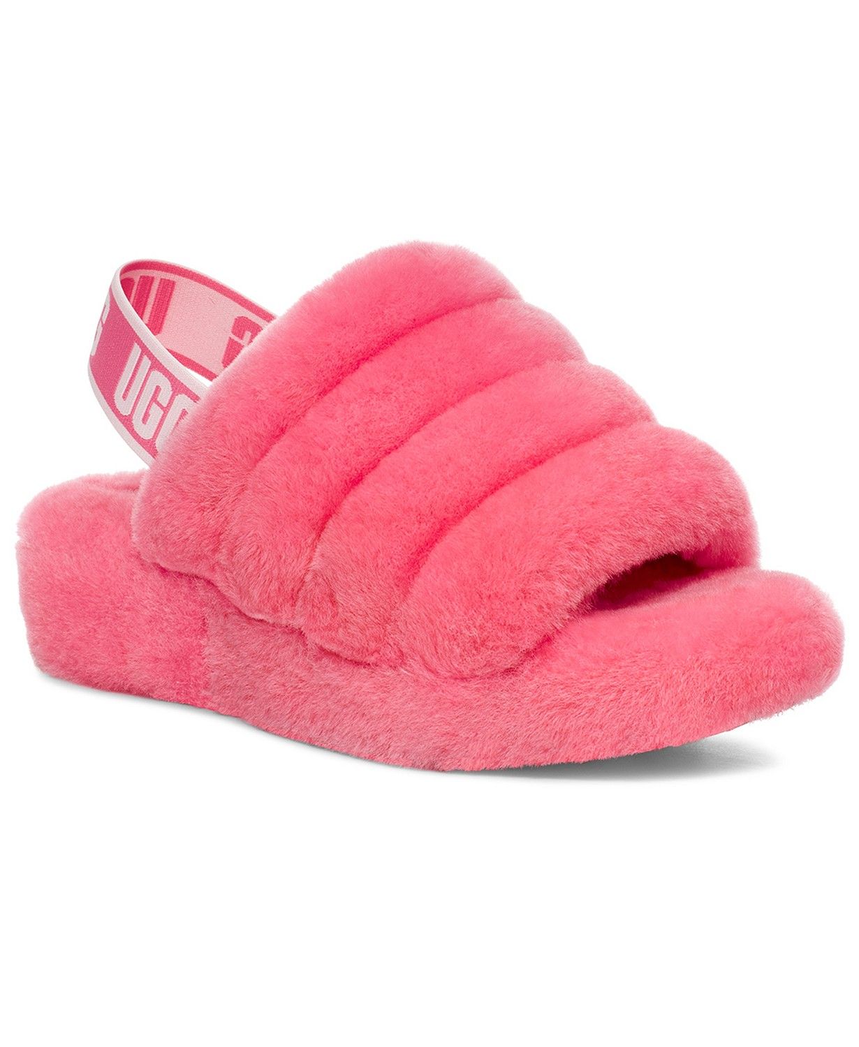 UGG® Women's Fluff Yeah Slide Slippers & Reviews - Slippers - Shoes - Macy's | Macys (US)