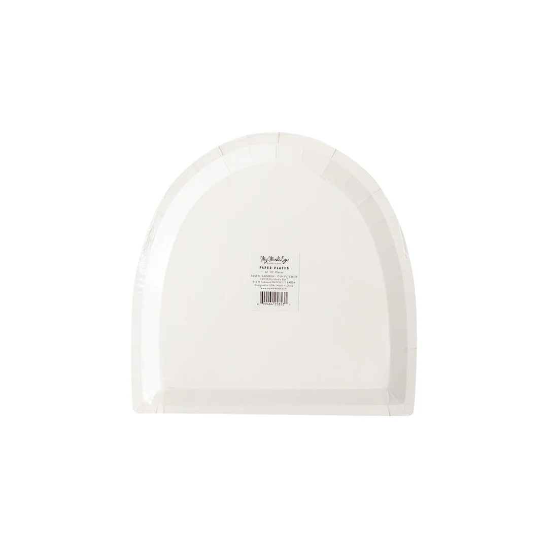 Rainbow Shaped Plate | My Mind's Eye