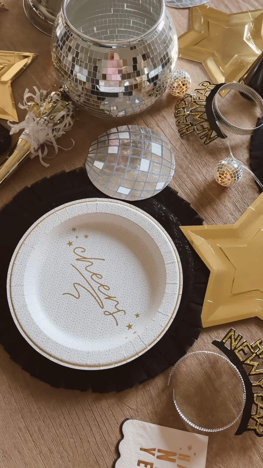 New Year’s Eve Party Decor 🥂 #nye #newyear #newyeardecor 

#LTKHome #LTKHoliday #LTKSaleAlert