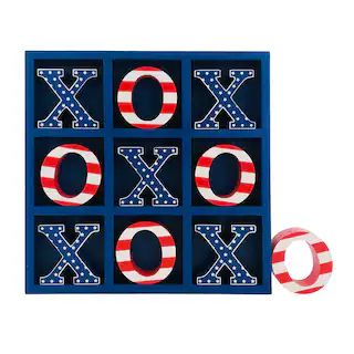 10" Patriotic Tic-Tac-Toe Tabletop Set by Ashland® | Michaels | Michaels Stores
