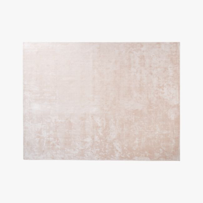 Posh Pink Distressed Rug 9'x12' | CB2
