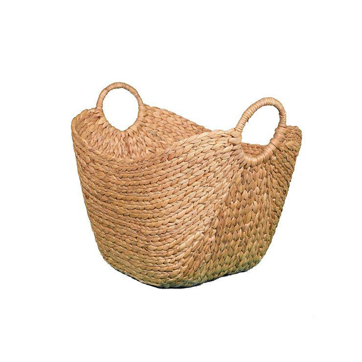 BirdRock Home Water Hyacinth Laundry Basket - Natural | Target