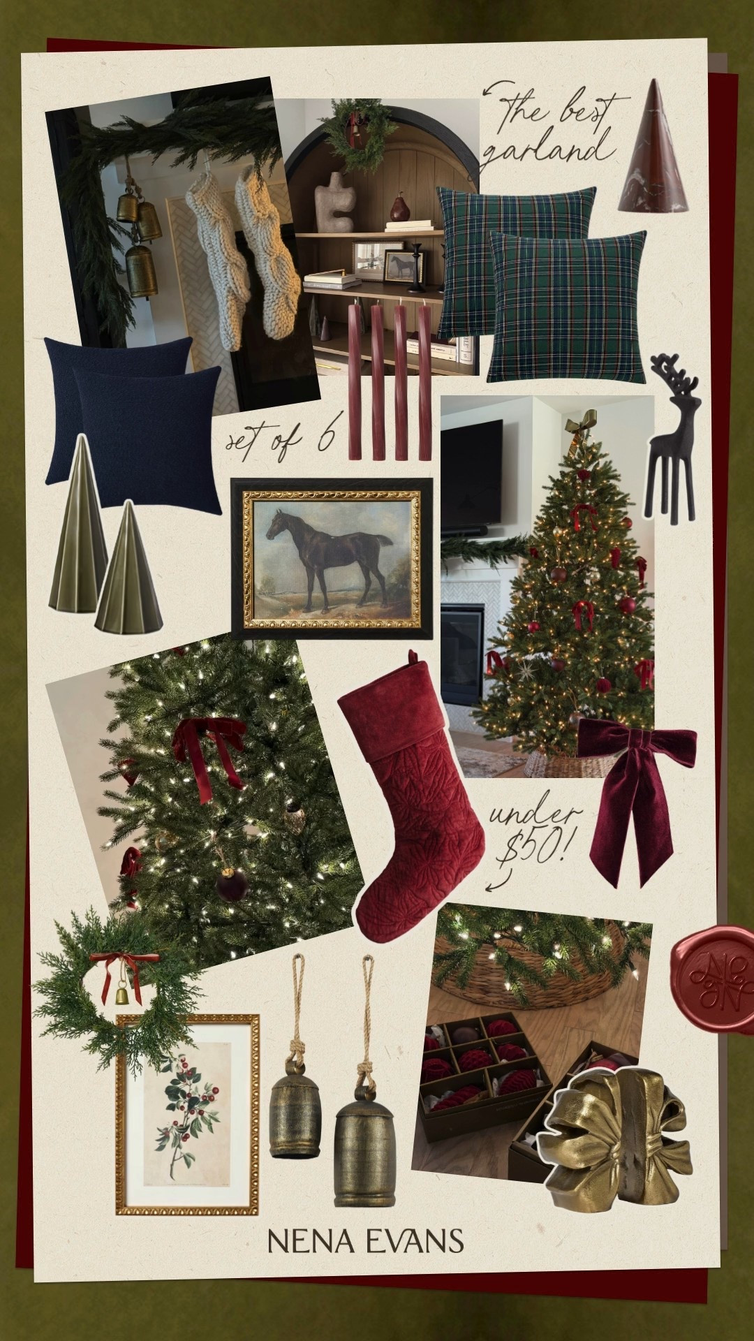 Everything I used for my Holiday decor this season 🎄My 7.5 ft tree looks real, is pre lit and super easy to assemble 🤩

Christmas decor
Christmas stocking
Garland
Christmas tree 
Ornaments 
Home decor 
Minimal Christmas 
Velvet bows 

#LTKFindsUnder100 #LTKHoliday #LTKHome