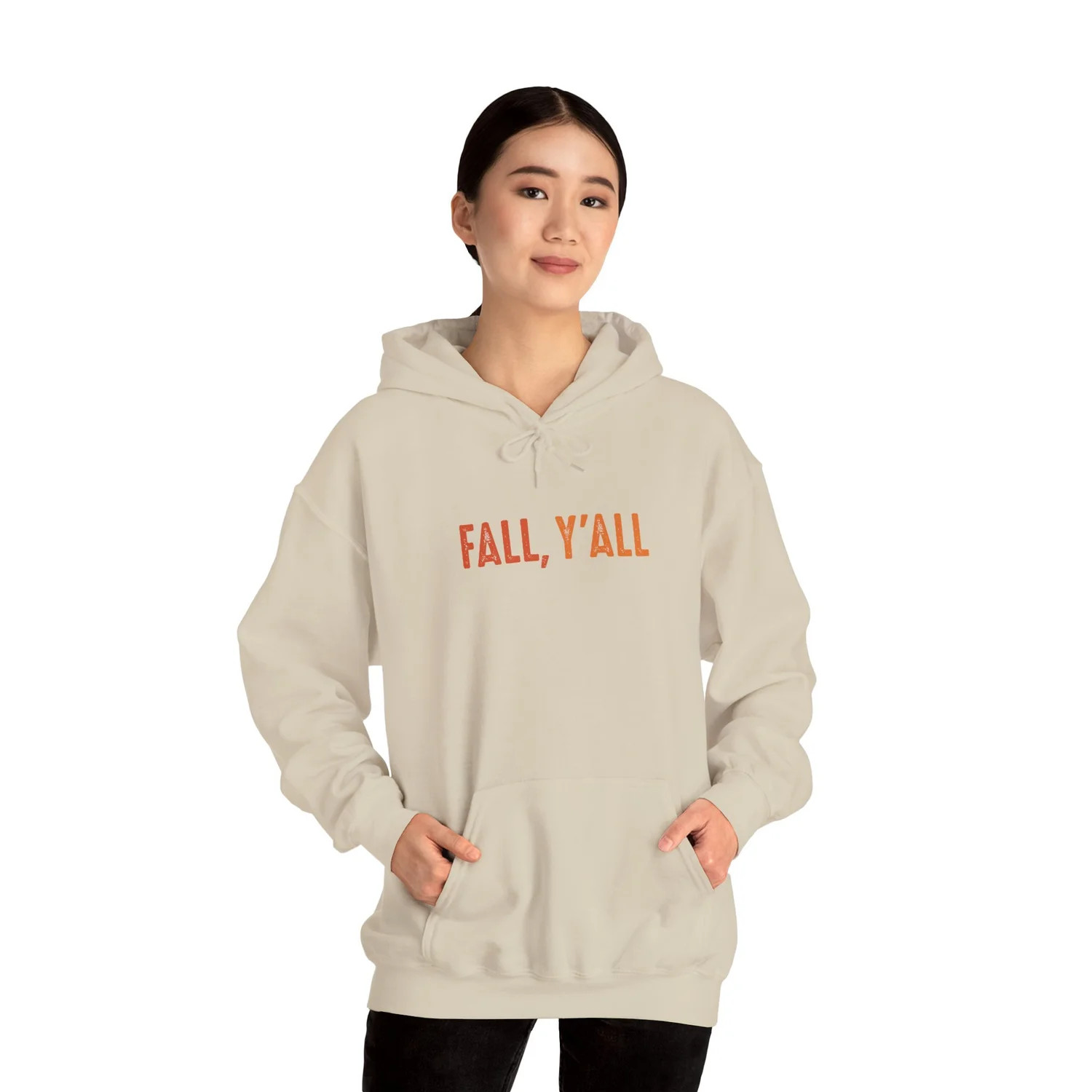 Fall Y'all Unisex Heavy Blend Hooded Sweatshirt — Julia Morales | Shop Baseball, Y'all