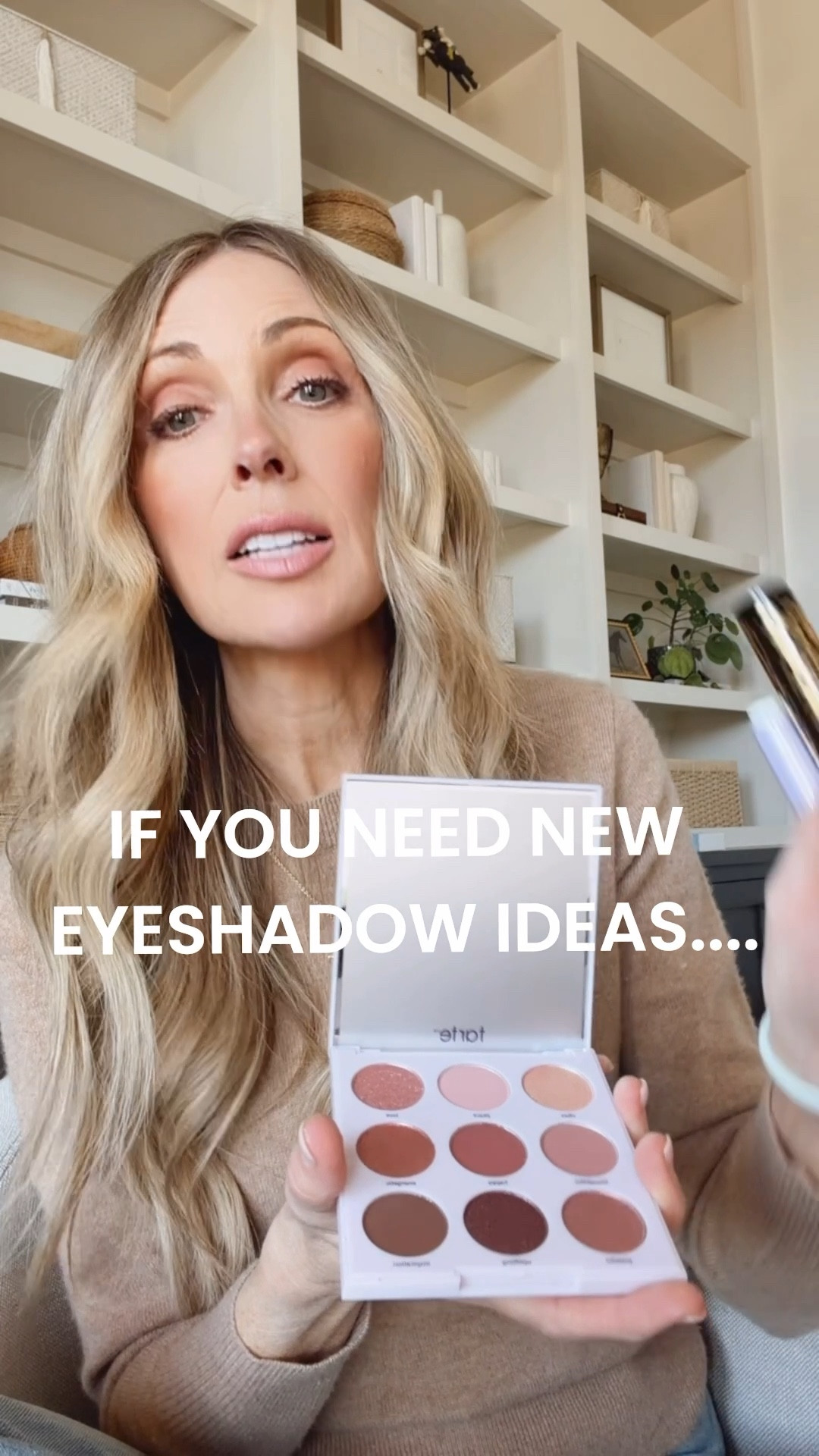 If you're looking for new ideas for shadow, try this Good Vibes palette for only $15 today! I started with a bone color from another palette and then used all the mattes from light to dark. 

@Tartecosmetics 
#tartepartner 
@Tarte #ad 

#LTKSaleAlert #LTKgrwm #LTKBeauty