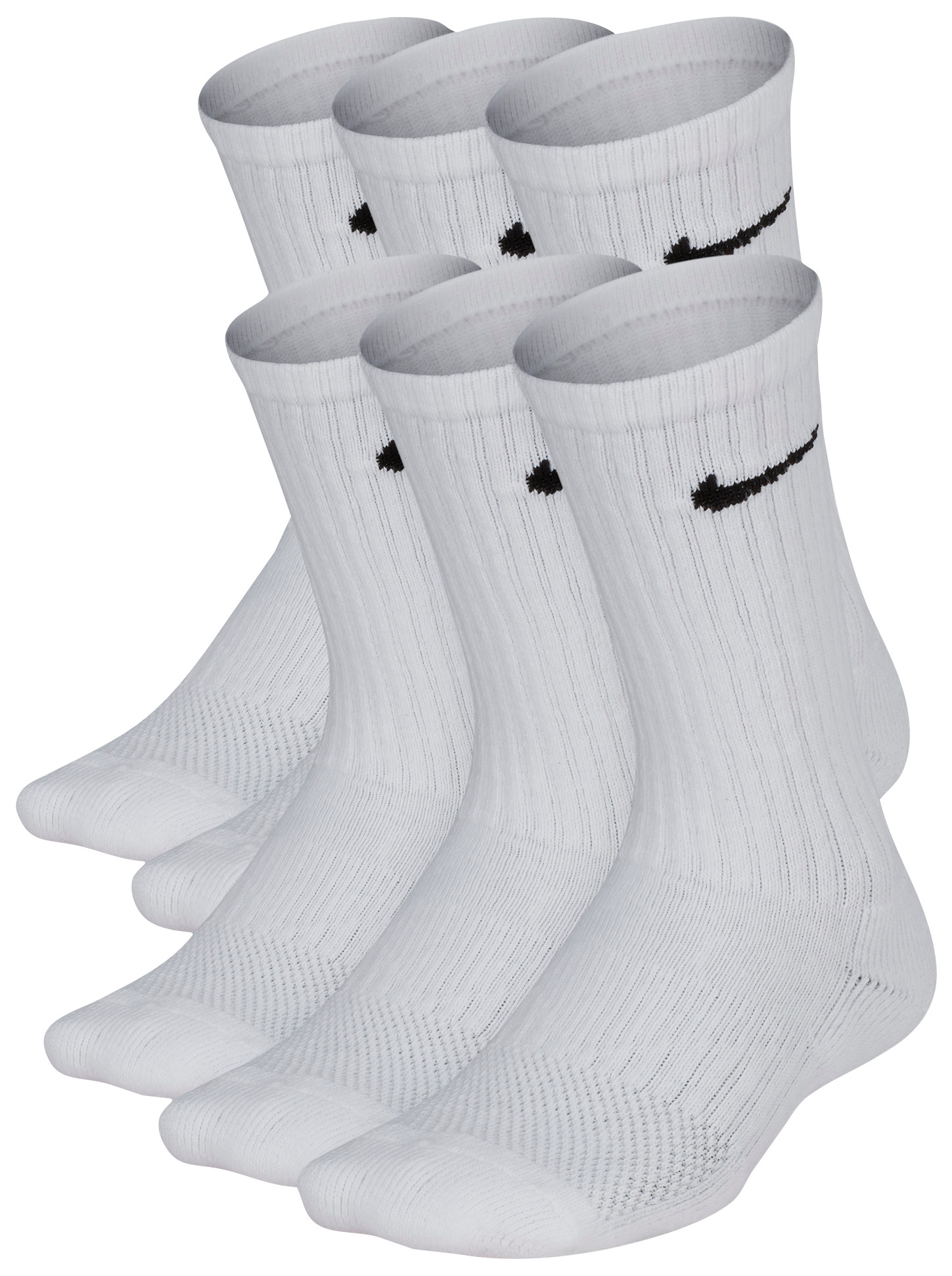 Nike 6 Pack Cushioned Crew Socks | Kids Foot Locker (US)