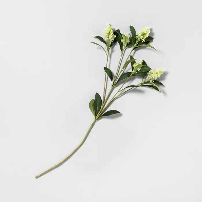 32" Faux Skimmia Stem - Hearth & Hand™ with Magnolia | Target
