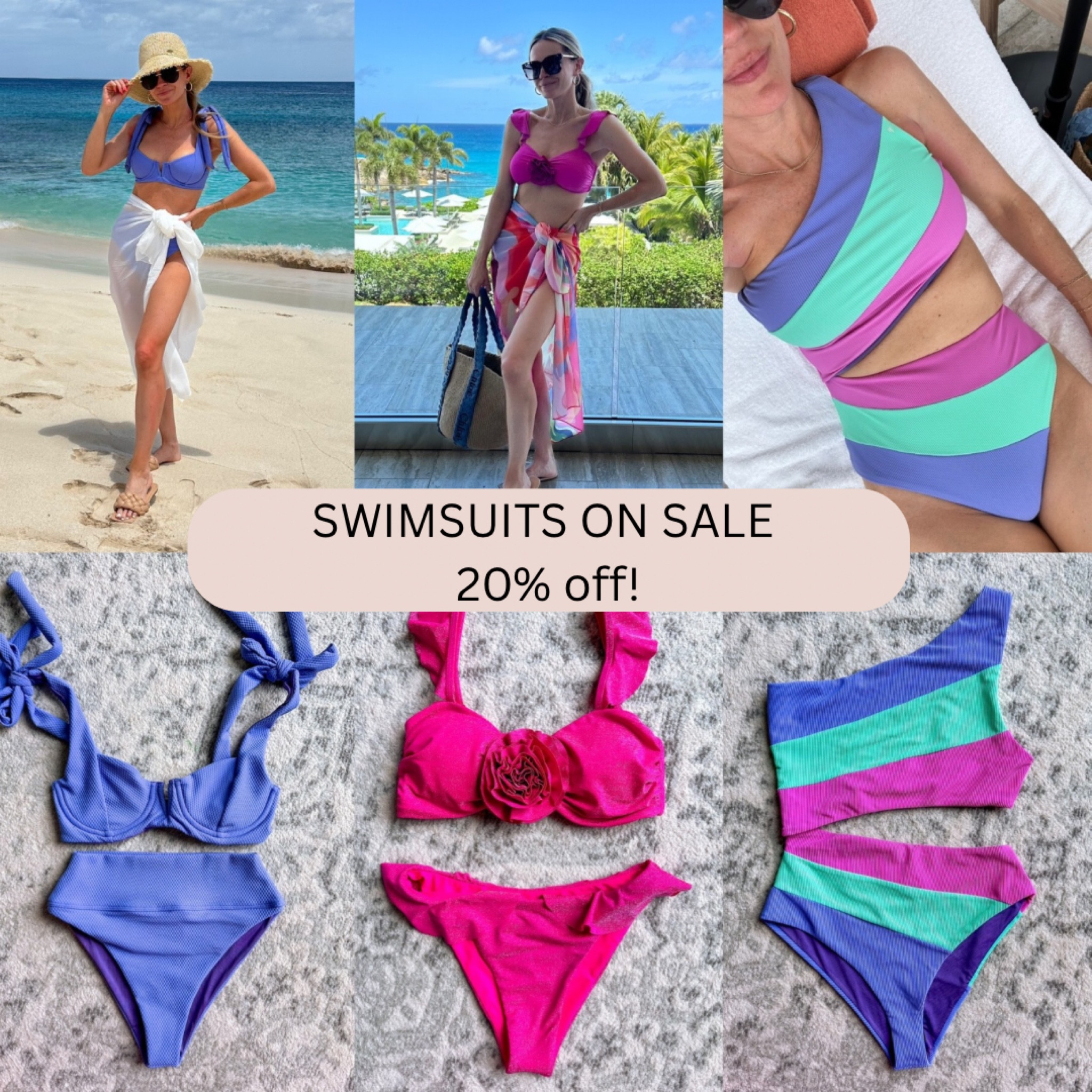 Swimsuits on sale 20% off!


Memorial Day sale, one piece swimsuit, bikini, high waisted bikinii

#LTKSwim #LTKStyleTip #LTKSaleAlert
