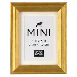 Gold Mini Frame by Studio Décor® | Michaels | Michaels Stores