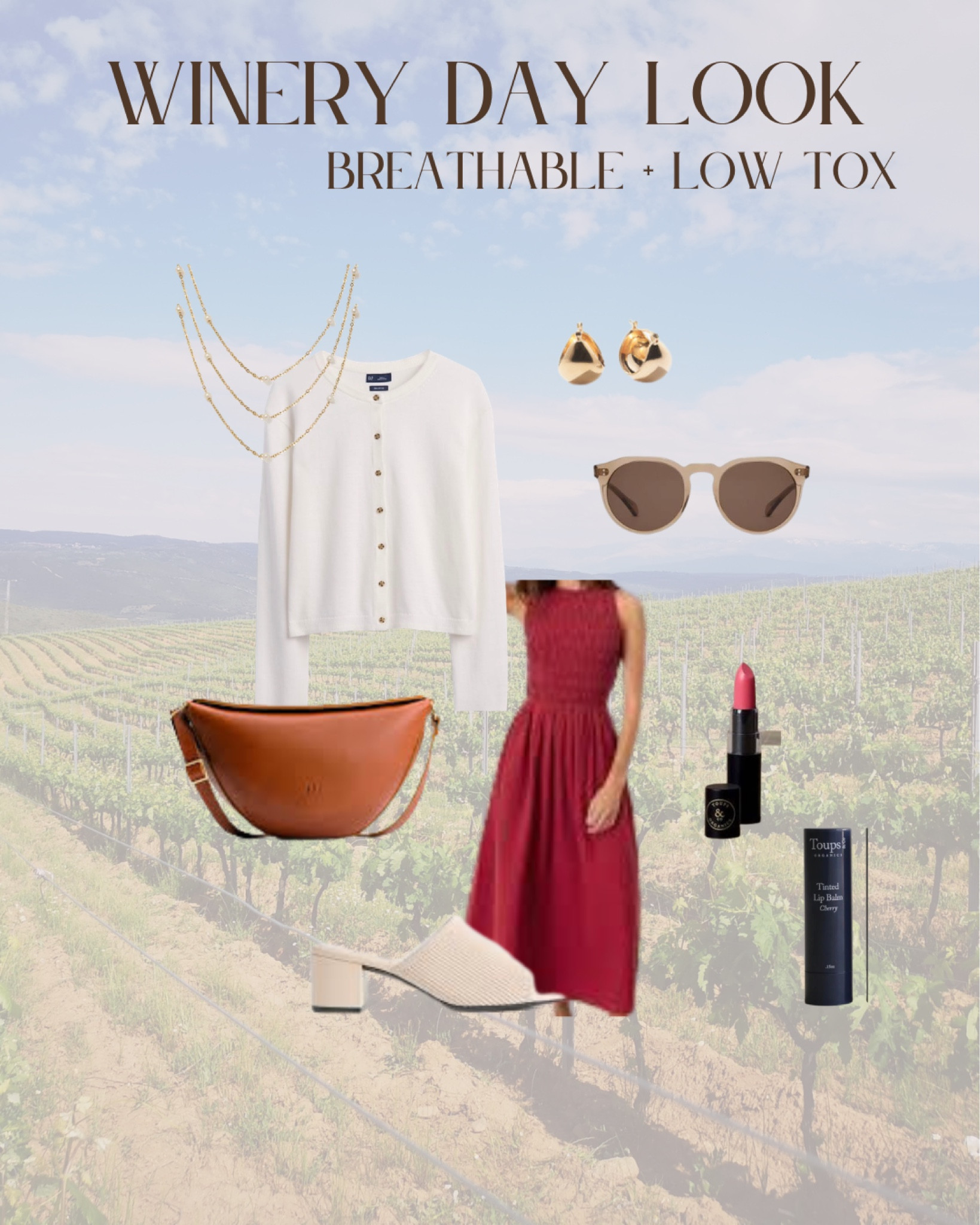 Choosing natural fibers > synthetics when I can 👏🏼
Especially for trips like this—less irritation, more breathability, and pieces that just feel better on your skin. Sharing a few winery-inspired outfits that are perfect for Napa or a weekend outing near you.

#lowtoxliving #naturalfibersmatter #cleanfashion #wineryoutfit #mindfulstyle


#LTKootd #LTKdayinmylife #LTKTravel