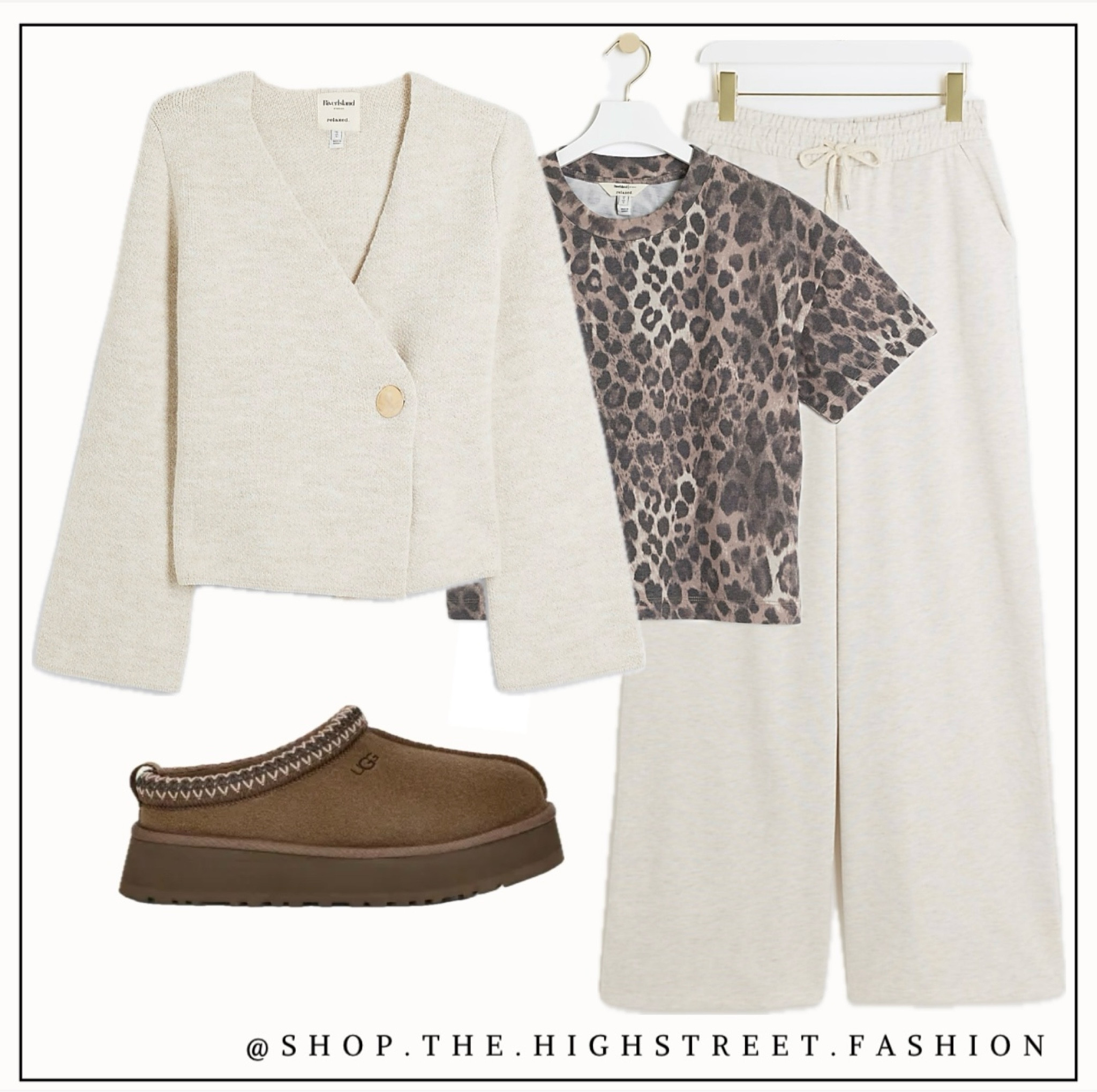 Casual, comfy, loungewear, neutral, leopard print, Ugg, river island, autumn inspo, ootd, autumn fashionn

#LTKuk #LTKautumn #FashionWeek