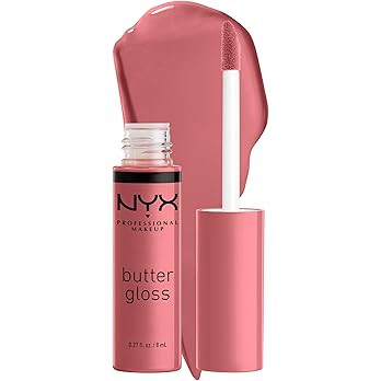 NYX PROFESSIONAL MAKEUP Butter Gloss, Non-Sticky Lip Gloss - Tiramisu (Brown) | Amazon (US)