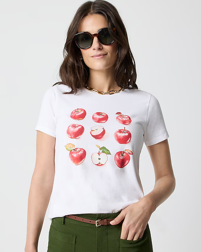 Apples graphic tee | J.Crew Factory