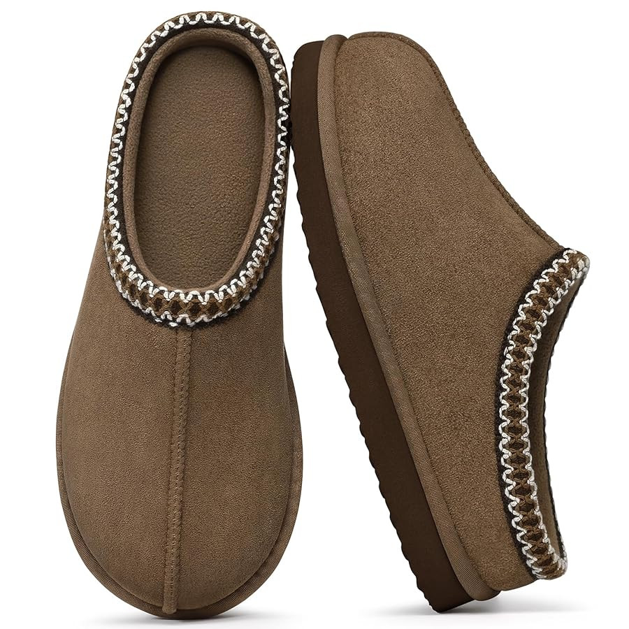 Litfun Memory Foam Slippers for Women Men Cozy Warm House Shoes Indoor and Outdoor | Amazon (US)