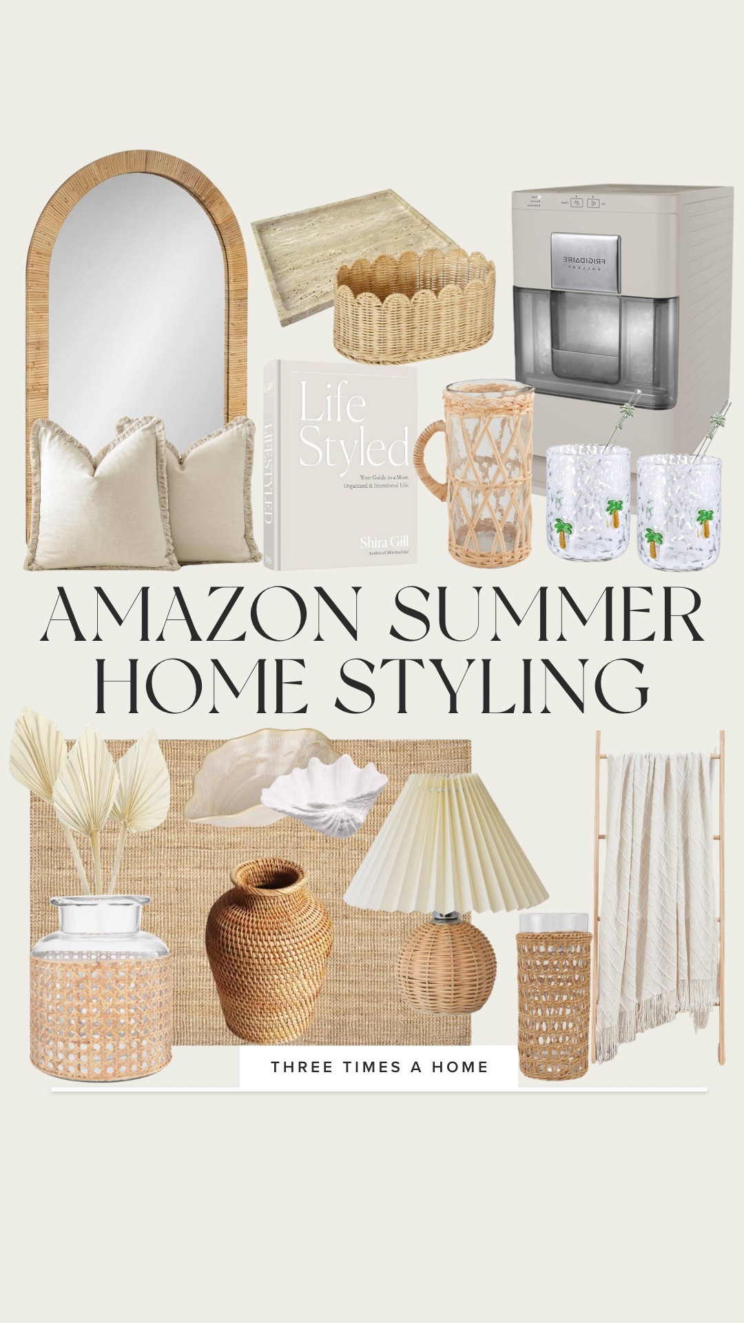 Amazon summer home styling 

#LTKHome #LTKSaleAlert #LTKFindsUnder100