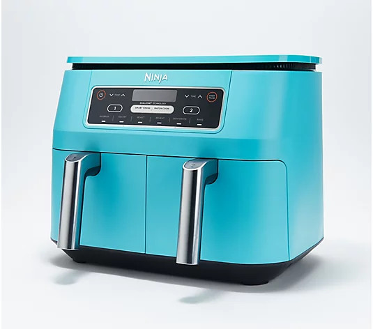 Ninja 8-qt 6-in-1 Dual Zone Air Fryer with Broil Rack | QVC