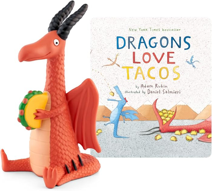 Tonies Dragons Love Tacos & Friends Audio Toy Figurine [English/Spanish] | Amazon (US)