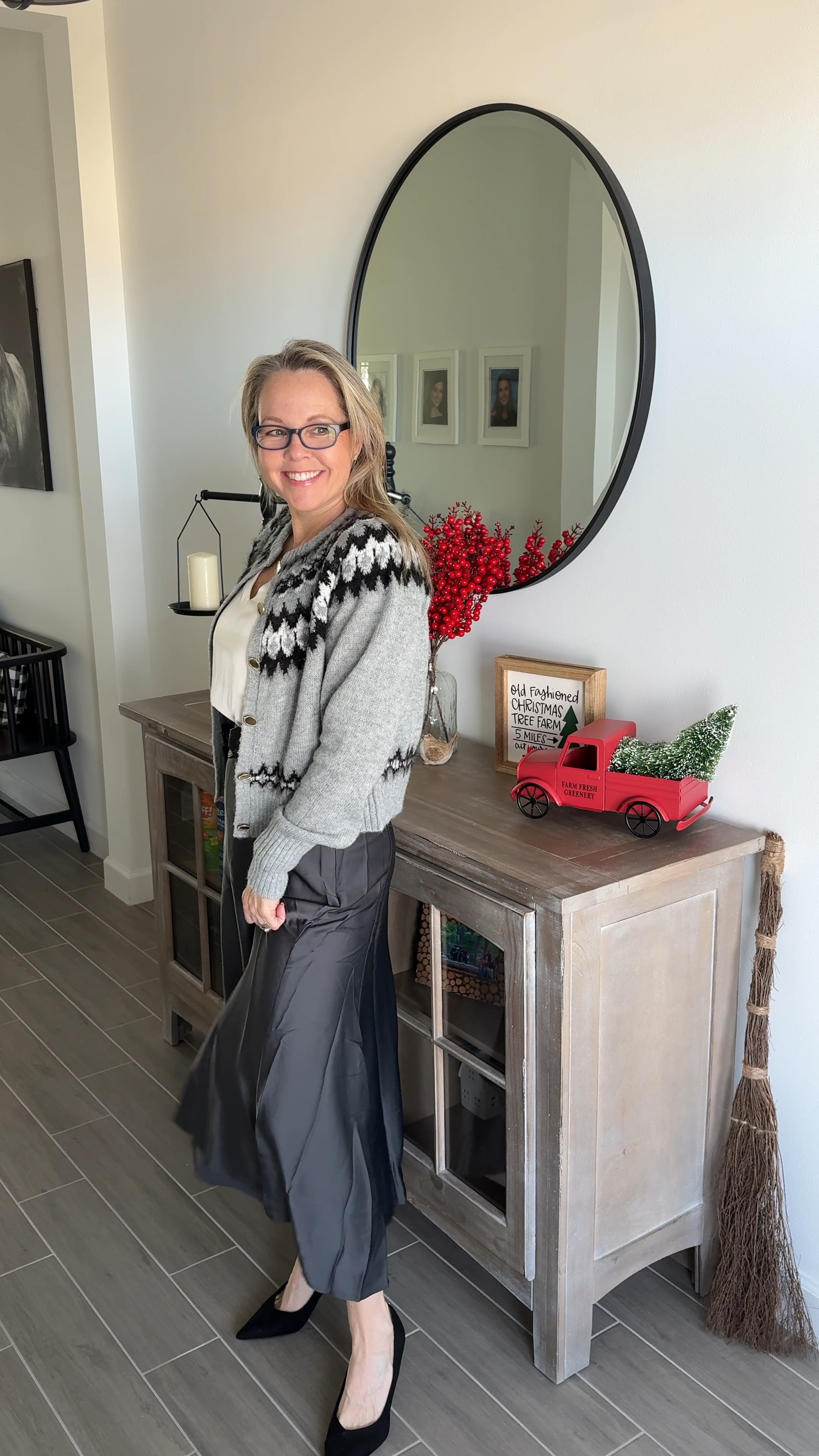 Free Assembly cardigan with Scoop satin maxi skirt. 

#LTKOver40 #LTKFindsUnder50 #LTKSaleAlert