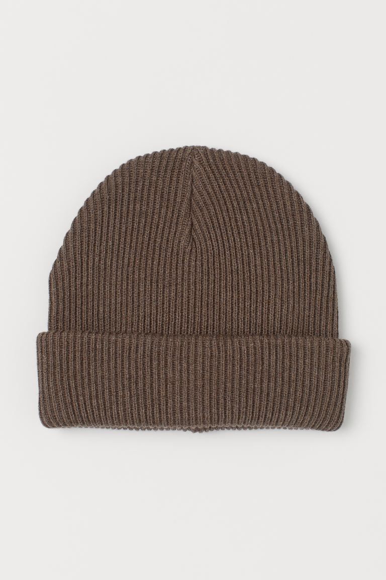 Rib-knit Cotton Hat | H&M (US)