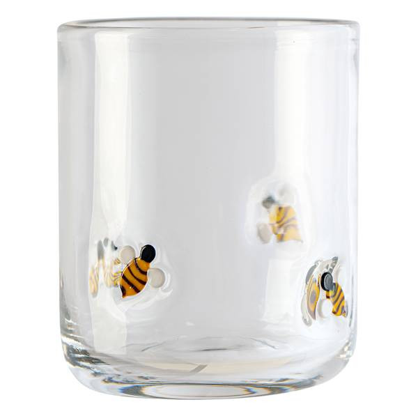 Clear Bee Icon Glass, 17.25Oz, sold by At Home | At Home