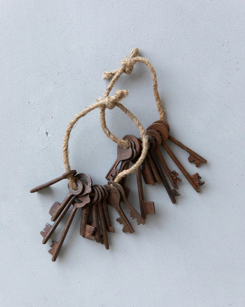 Found Metal Keys | McGee & Co.