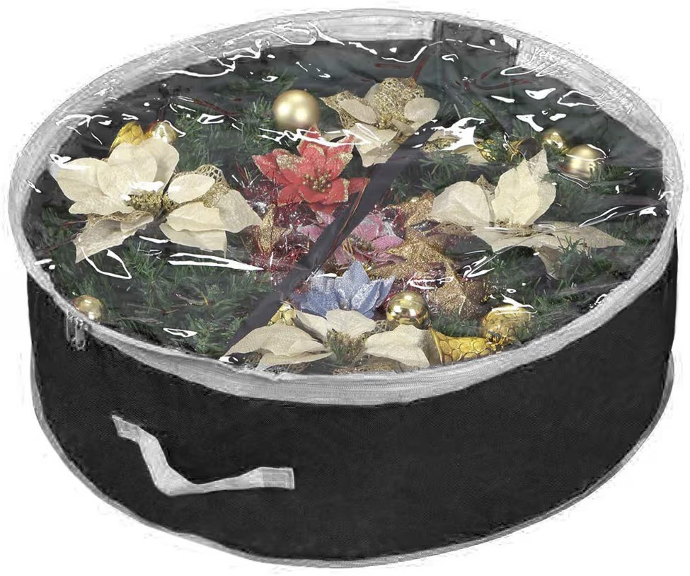 Primode Wreath Storage Bag 36" | Garland Wreaths Container with Clear Window for Easy Xmas Holida... | Amazon (US)