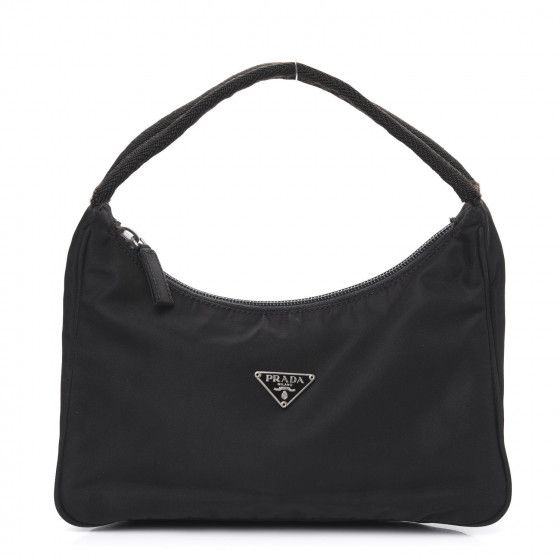 PRADA Tessuto Nylon Sport Shoulder Bag Black | Fashionphile