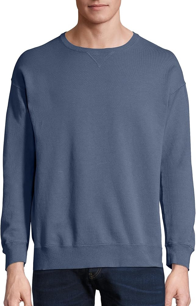 Hanes Originals Fleece, Garment Dyed Pullover, Crewneck Sweatshirts for Men | Amazon (US)
