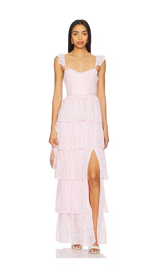 Cantini Maxi Dress in Pink | Revolve Clothing (Global)