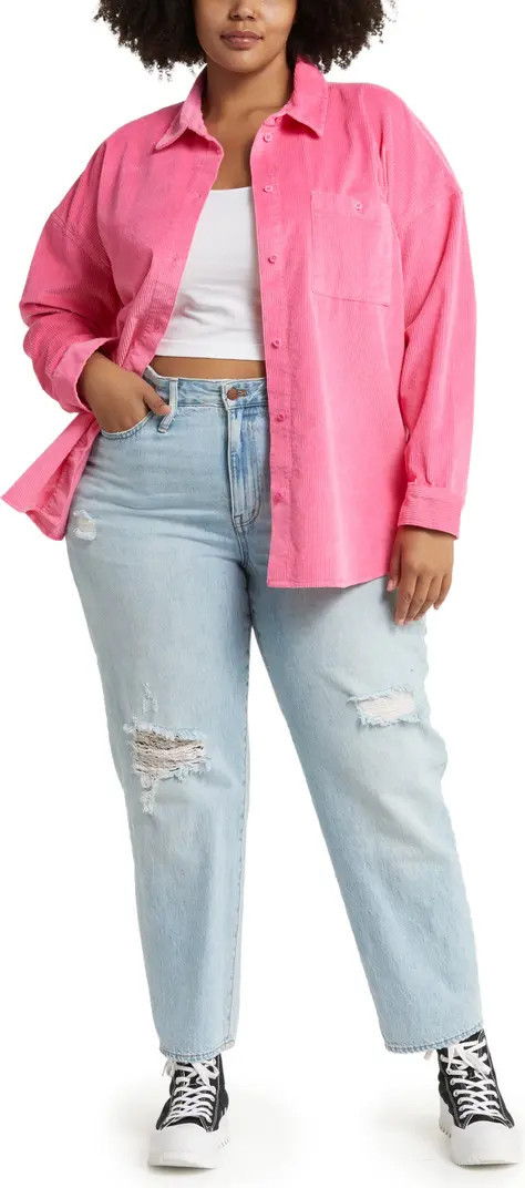 Corduroy Button-Up Shirt | Nordstrom