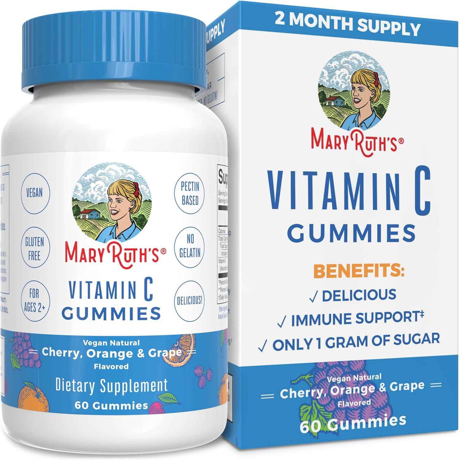 MaryRuth's Vitamin C Gummies | Supplement for Immune Support & Overall Health | Immune Support Su... | Amazon (US)