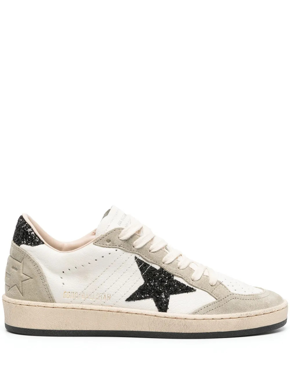 Golden Goose Ball Star Leather Sneakers | White | FARFETCH | Farfetch Global