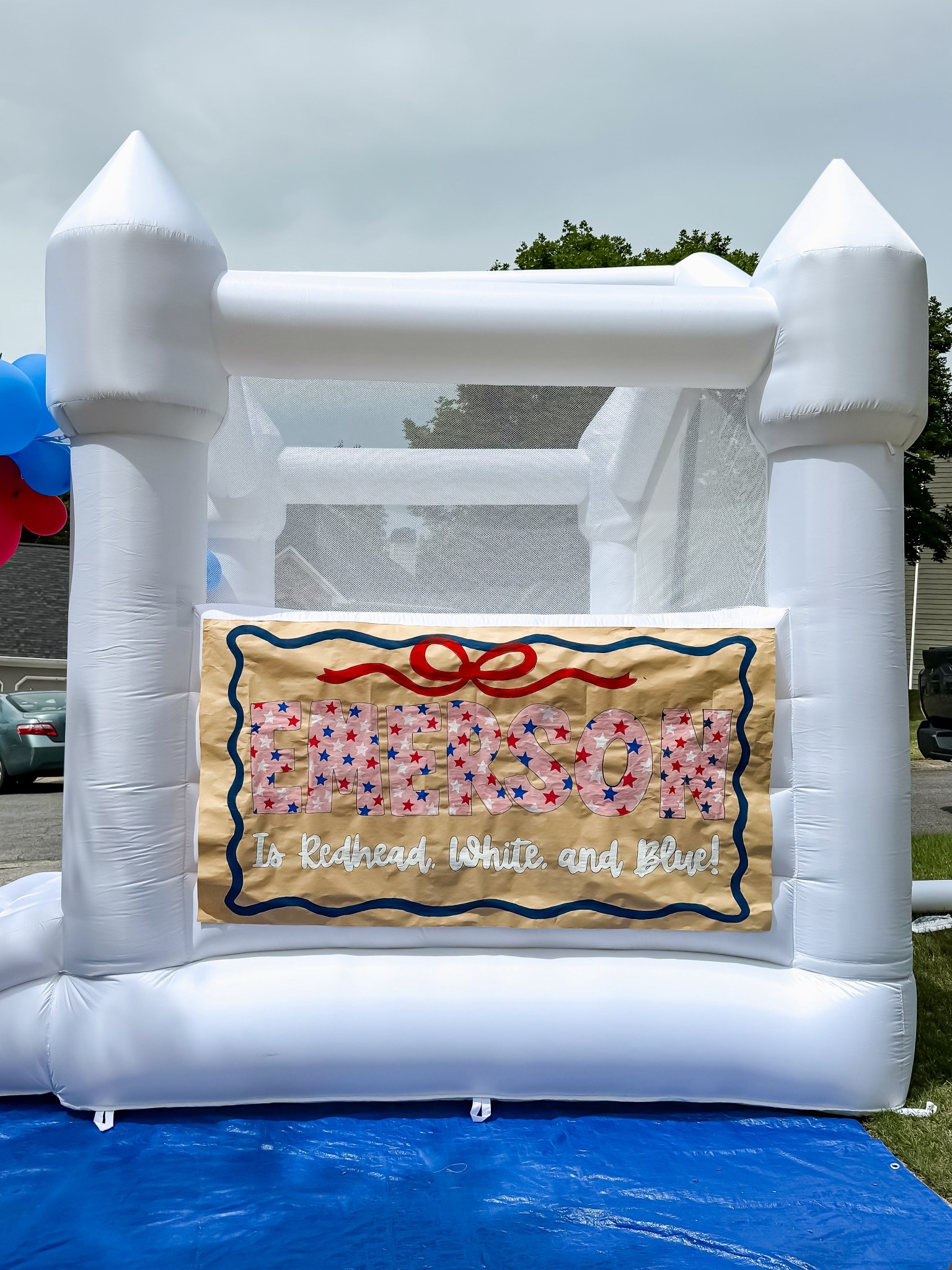 White Bounce House for Parties and Events 

#LTKParties #LTKKids #LTKFamily