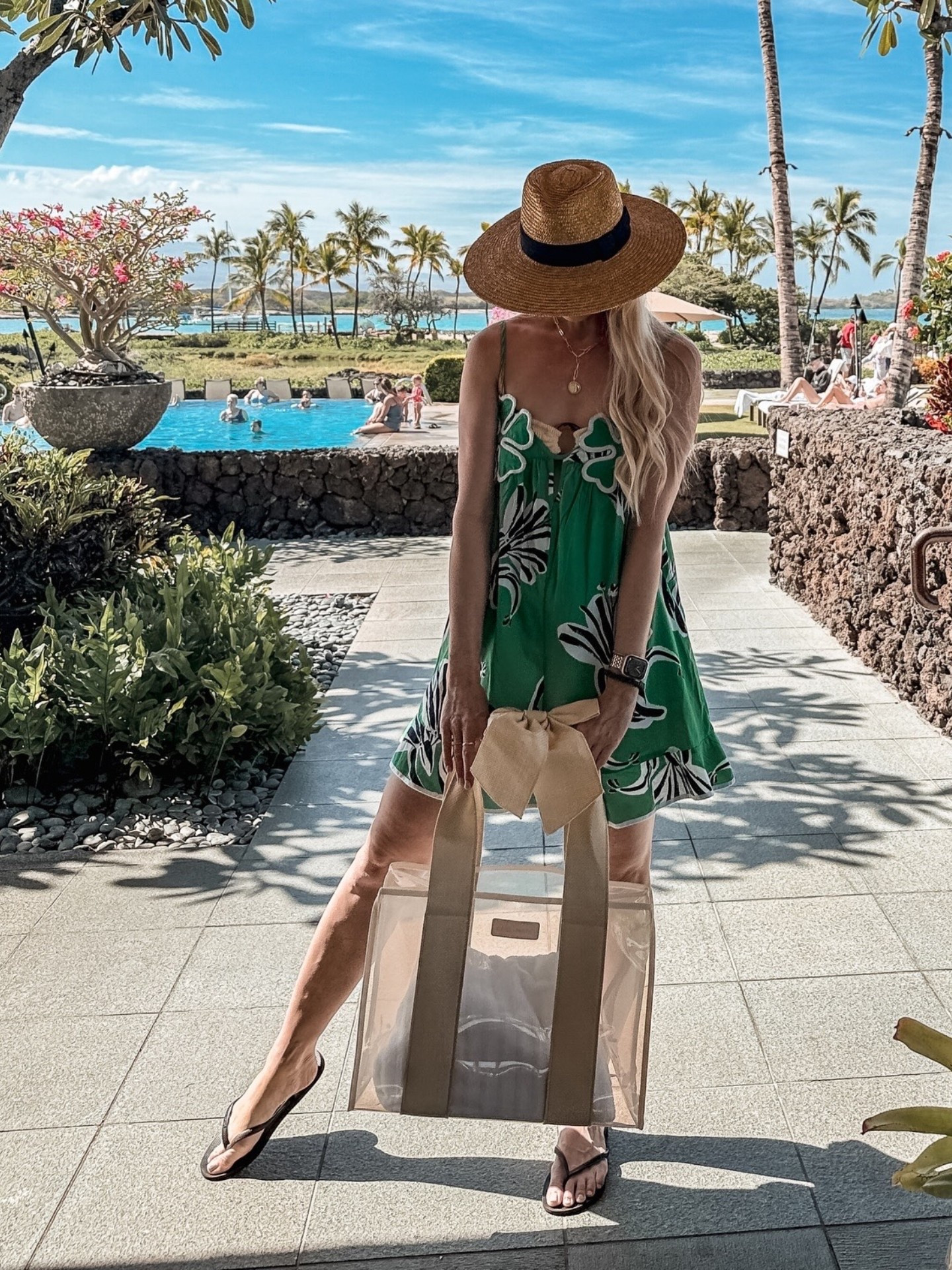 Cutest lightweight and packable beach bag. The raffia bow is a perfect touch 

#LTKootd #LTKSeasonal #LTKTravel