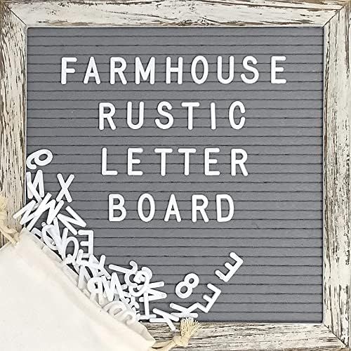 Felt Letter Board Letters Numbers 10x10 Inch, First Day School Sign Classroom Decor, Changeable F... | Amazon (US)