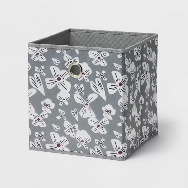 11" Fabric Cube Storage Bin - Room Essentials | Target