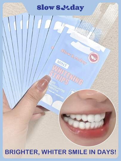 14pcs Slow Sunday Mint Whitening Strips SKU: sb2308228900364687 











(500+ Reviews)GBP£2.... | SHEIN